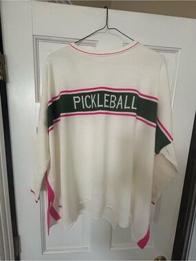 Mersea Limited Edition “Pickleball”Catalina Sweater, OS, NWT